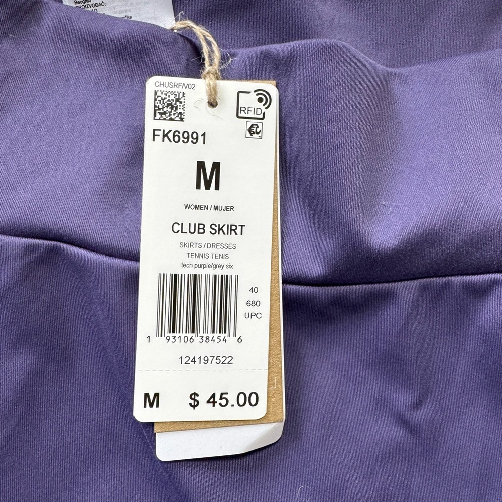 Adidas Purple Mini Skirt - Picture 6 of 7